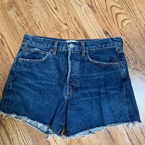 Agolde Parker Long Shorts 27 - Picture 2 of 4